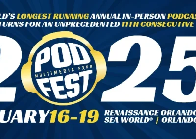 Podfest 2025 in Orlando Logo