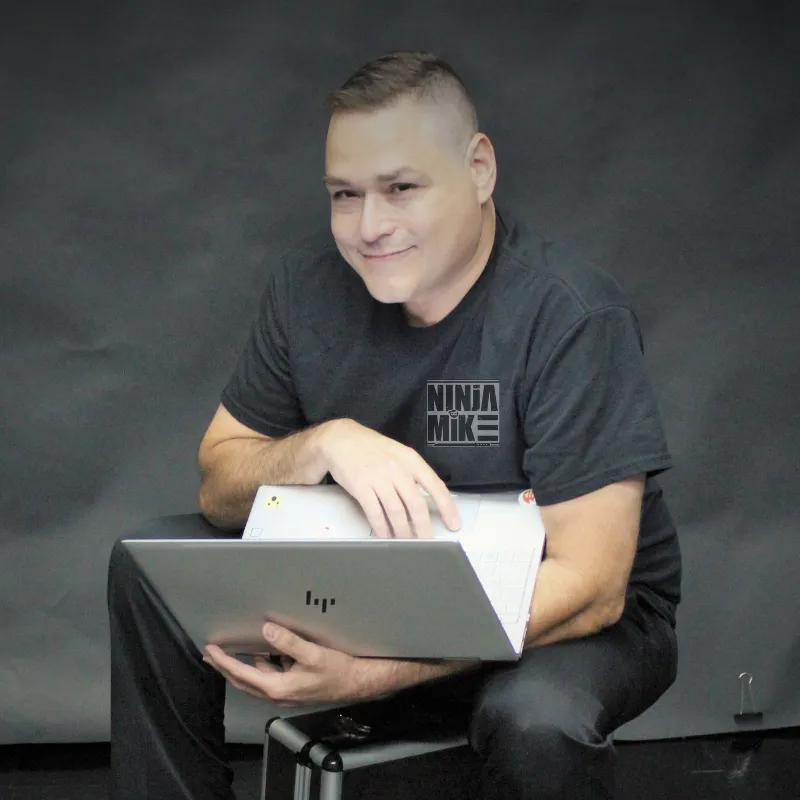 “Ninja Mike” Domaratius the "Original Geek" with a modern mission.